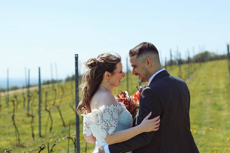 Yorkshire wedding day
