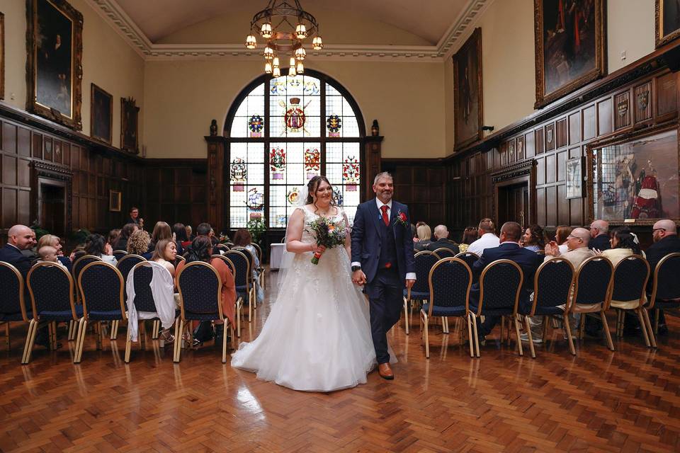 Married at the Hull Guildhall
