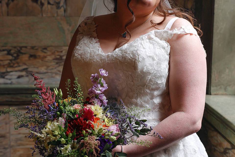 Bride in Hull Guildhall