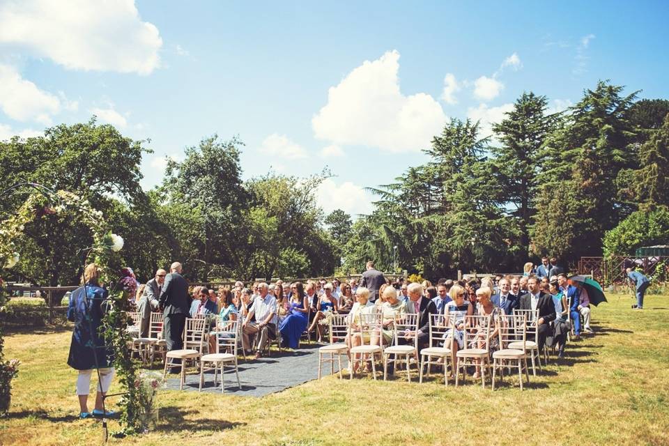 Ceremony on the Lawns