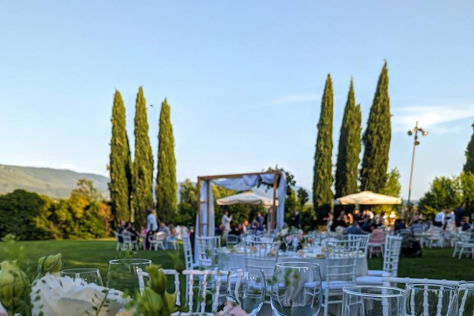 Dinner under the sky