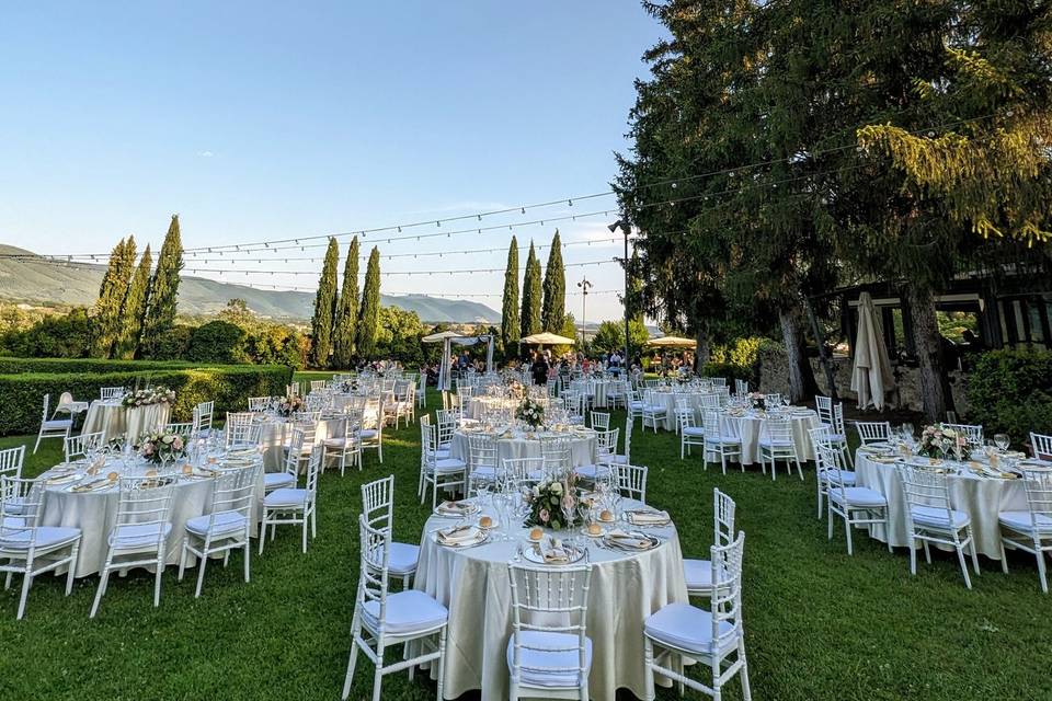 Dinner under the sky