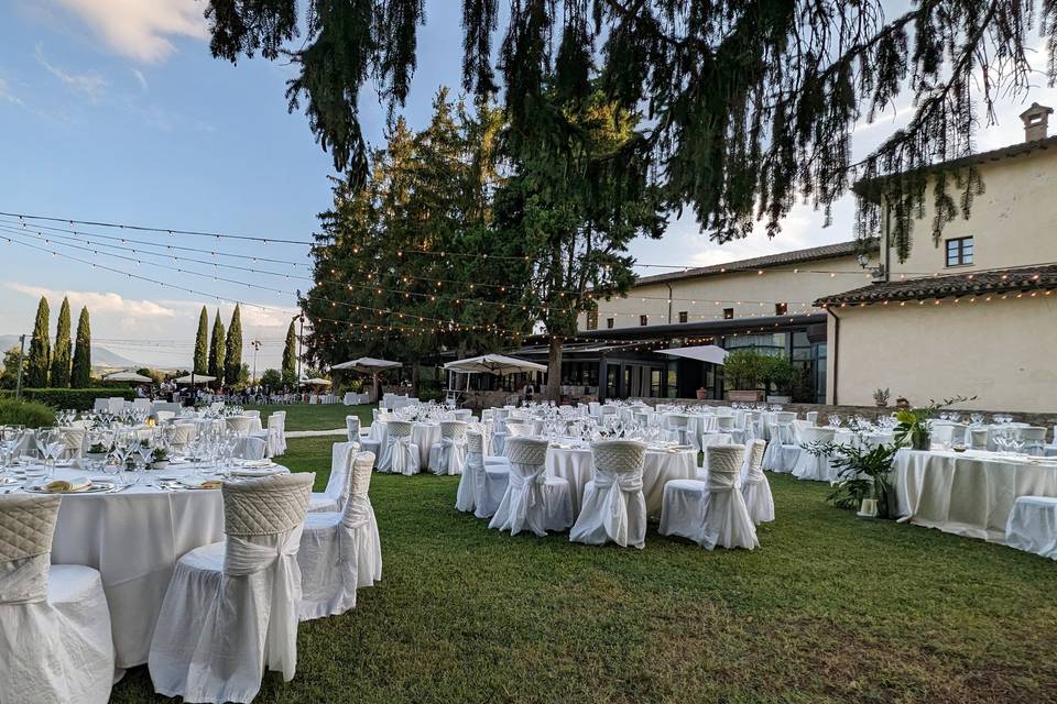 Dinner under the sky