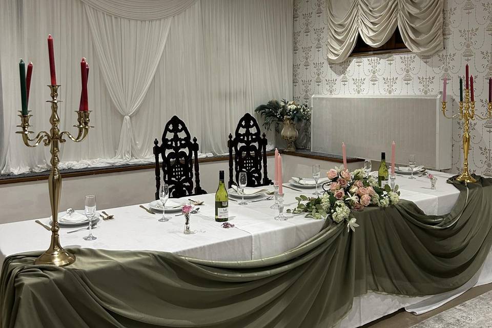 Head table