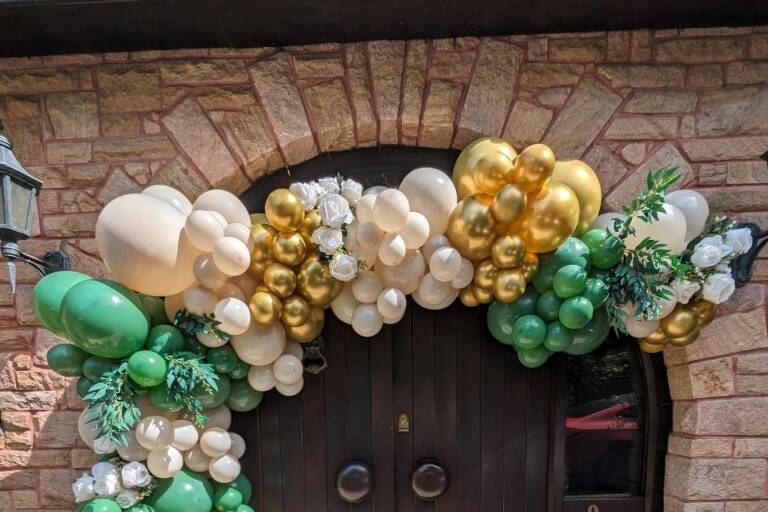 Balloon Door Display