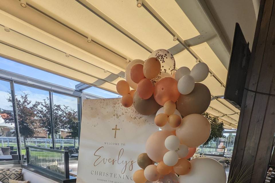 Balloon Welcome Display