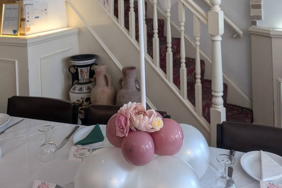 Balloon Table Decoration