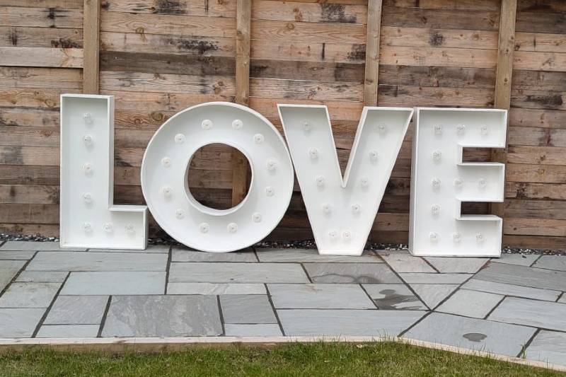 Love - Light Up Letters