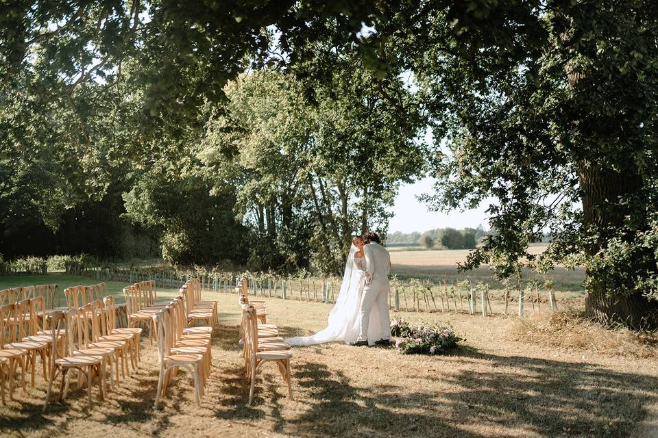 Outdoor ceremony