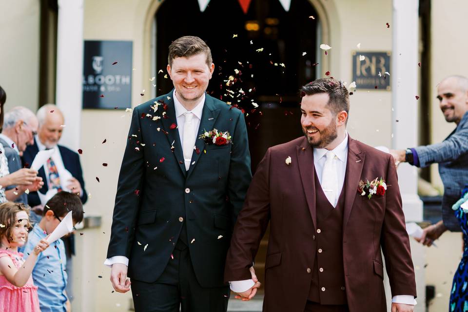 Confetti at Talbooth Spa