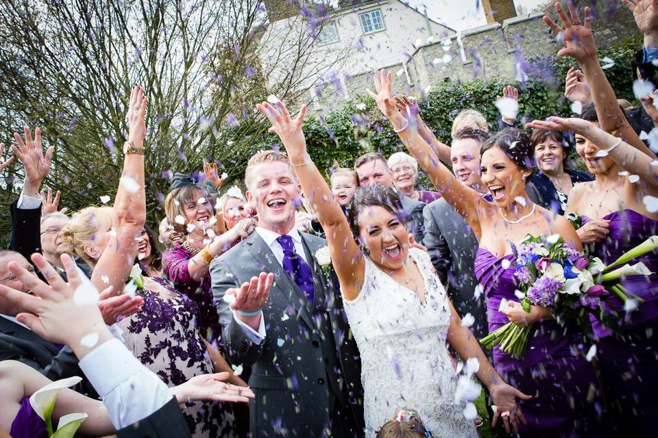 Confetti at Cooling Castle