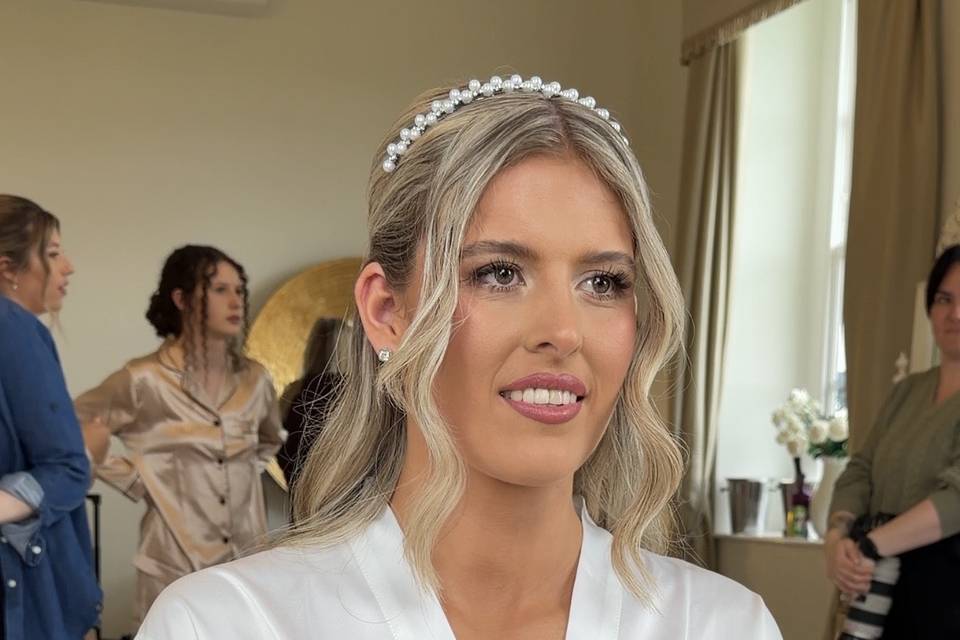 Bridal makeup 🤍