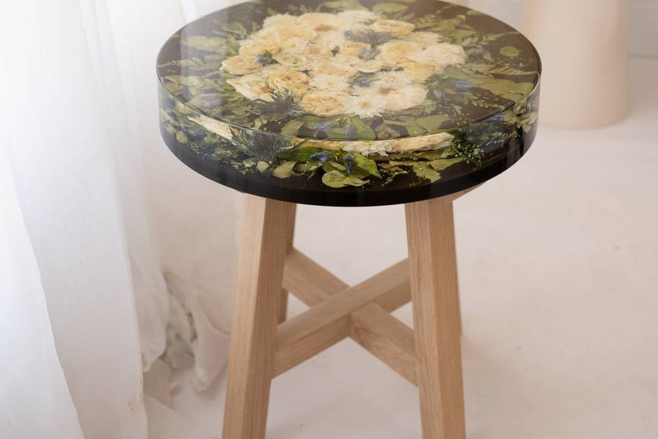 Preserved wedding flowers