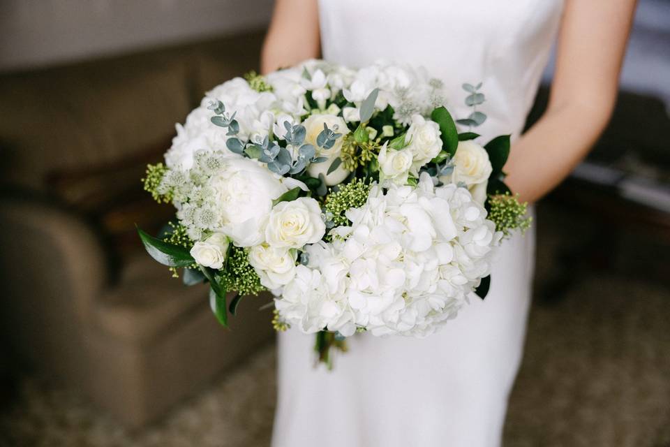 Classic White & Green