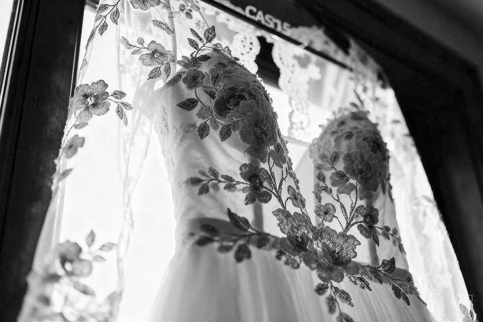 The Bride's dress