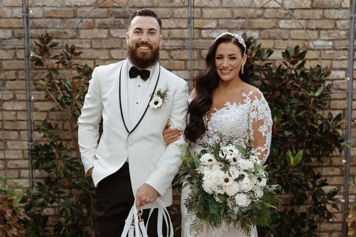 Statement bridal crown