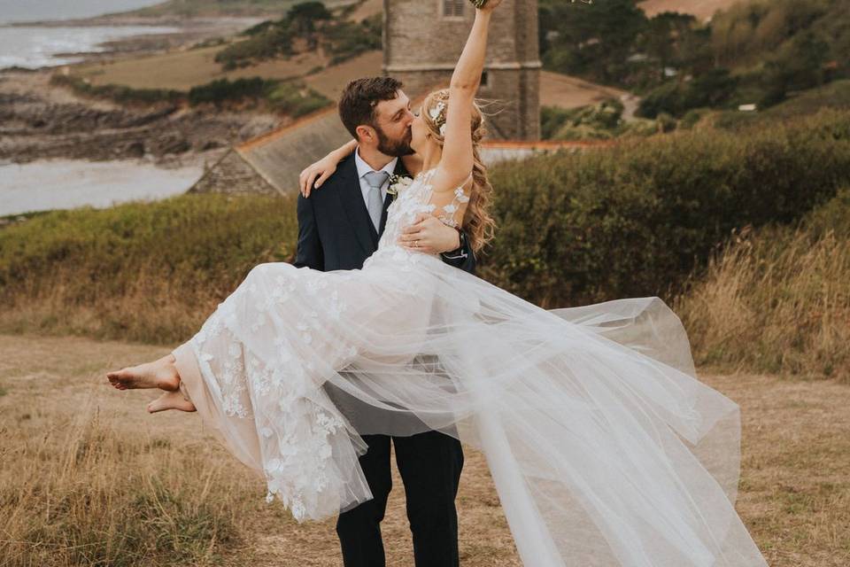 Sophie and Peter, Wembury