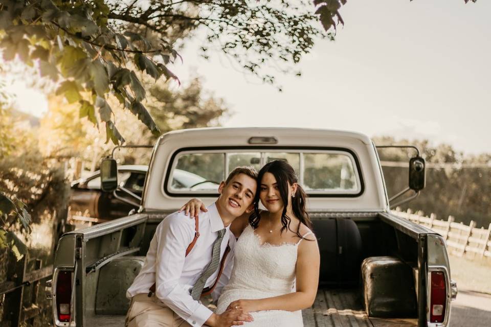 🖤 Wedding car