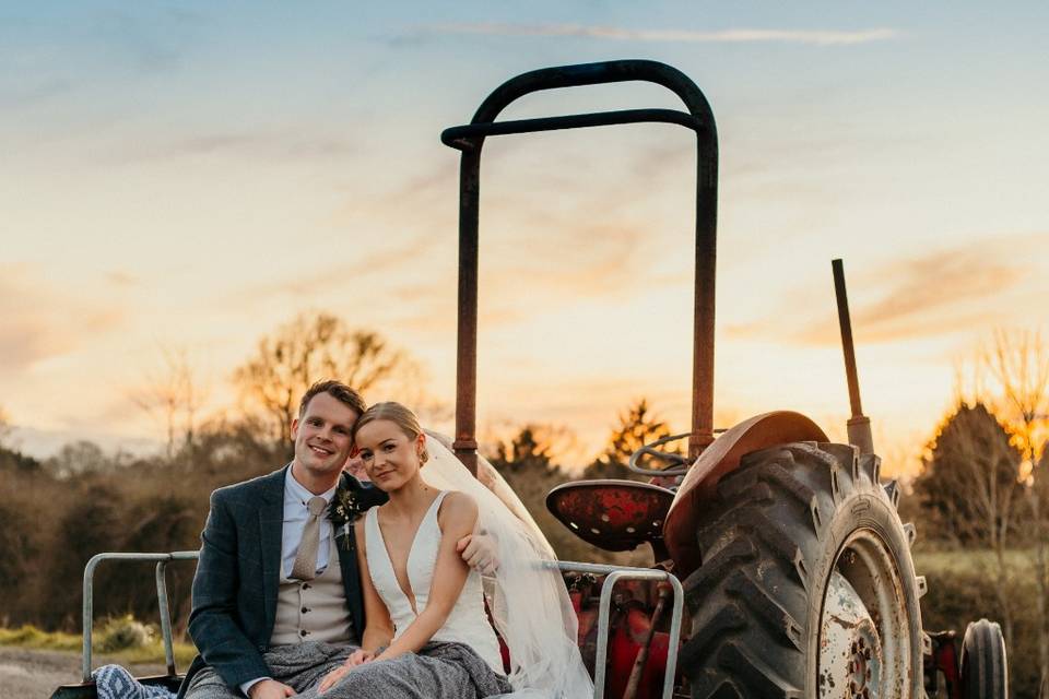 💖 Tractor ride