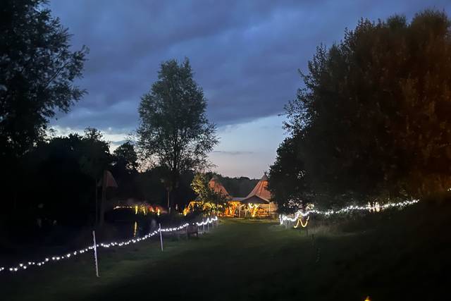 The route to the tipi