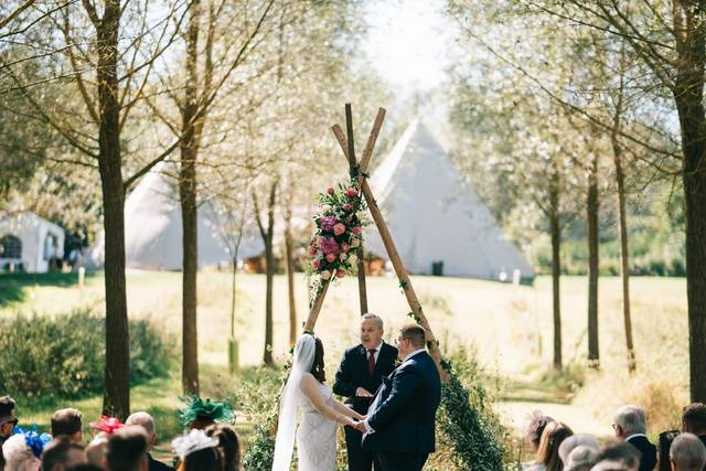 Ceremony in the willows