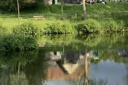 The Barn view from the lake
