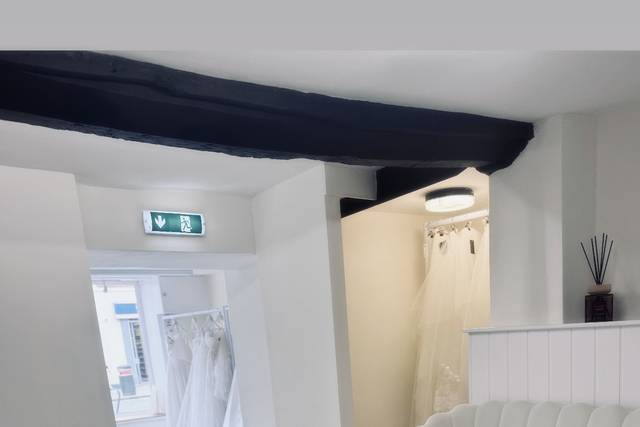 Private bridal space.