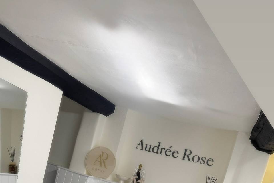 Audrée Rose seating area