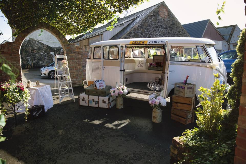 VW Beetle Wedding cars