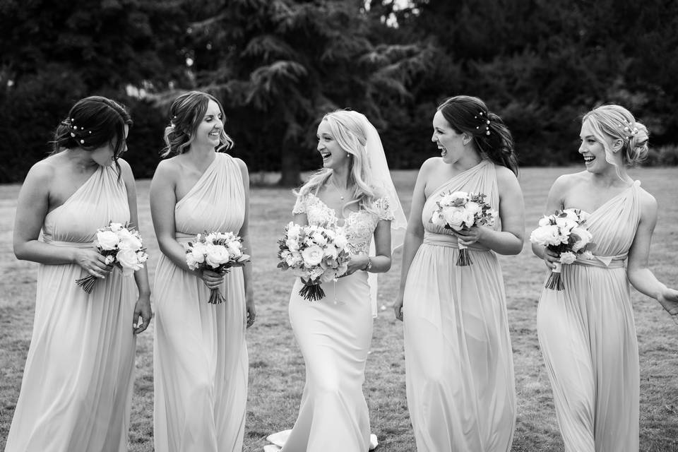 Bride squad photo