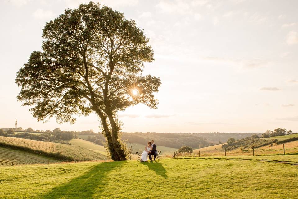 Botley Hill Barn wedding