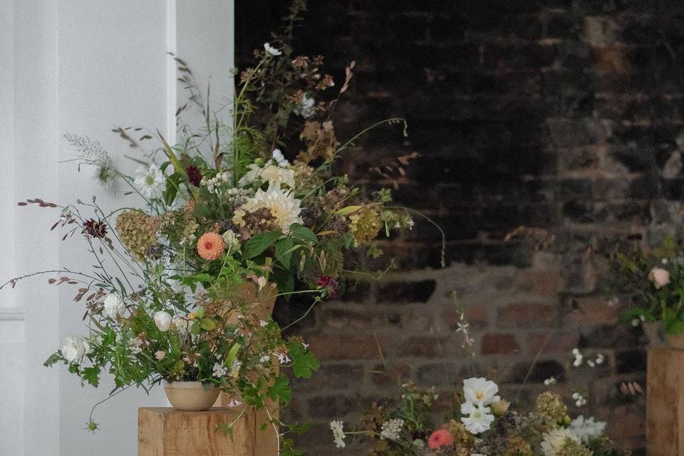 Wildflower Ceremony Florals