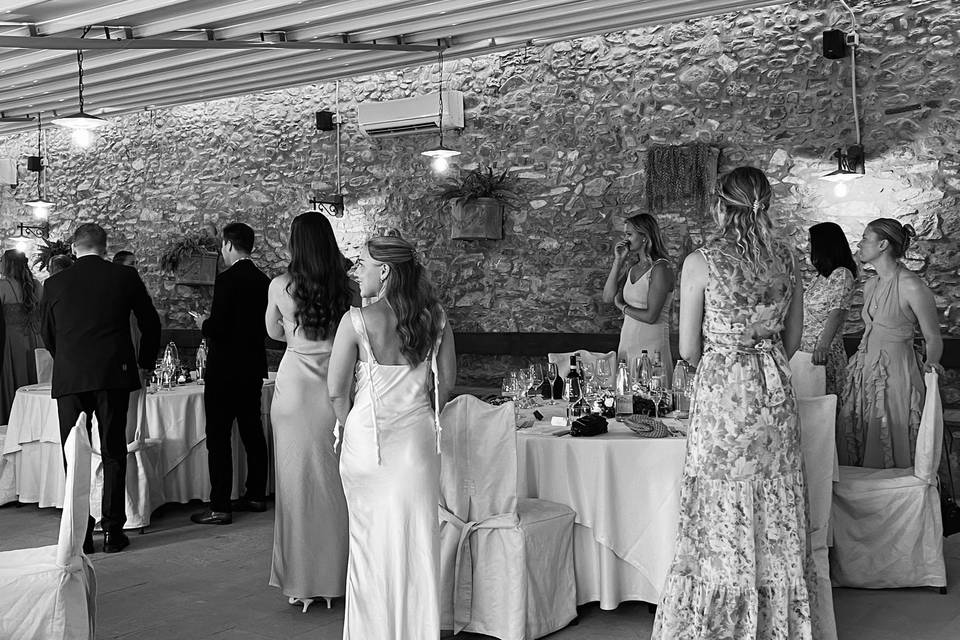 Some guests during sitting