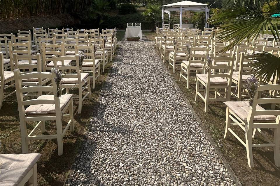 Simbolico ceremony layout