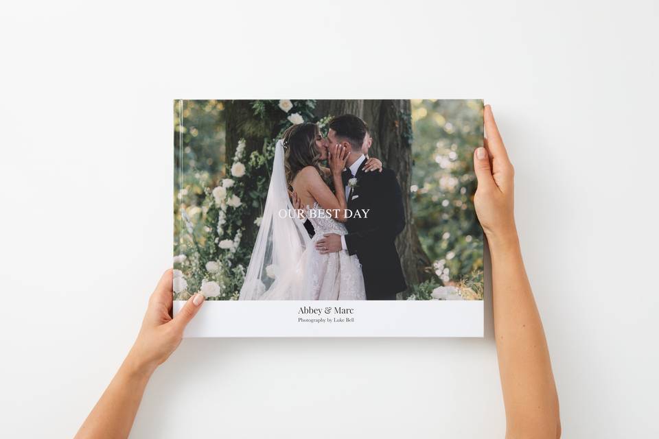 Wedding photo book