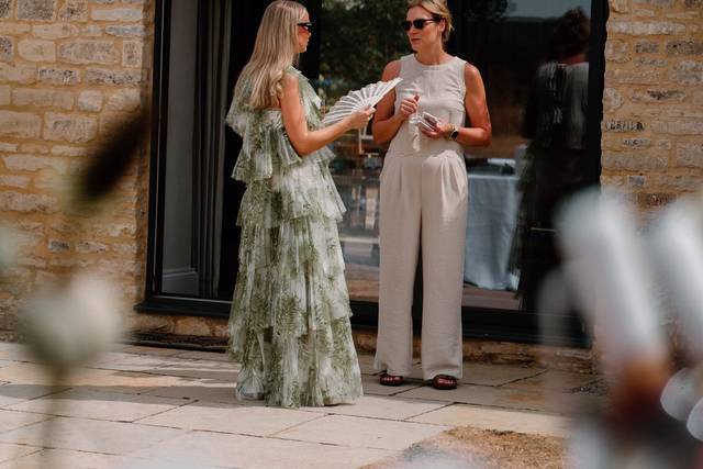 Nicola with guest