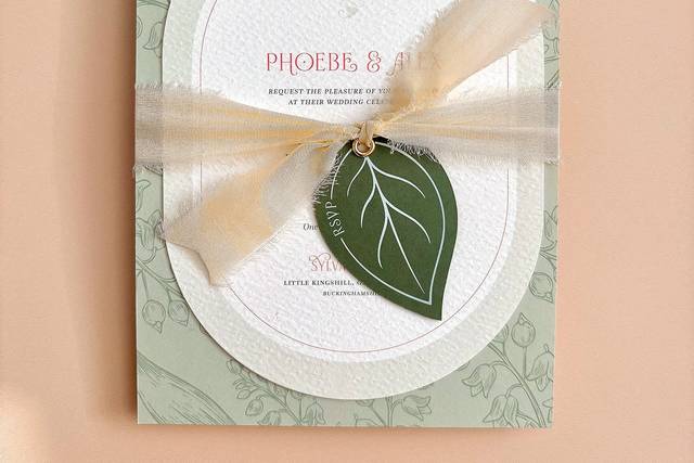 Botanical Wedding Invitation