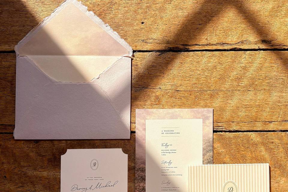 Romantic Invitation Suite
