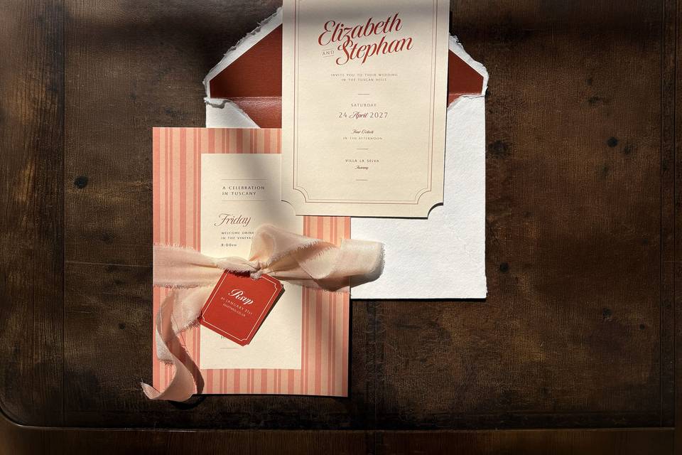 Tuscany Wedding Invitations