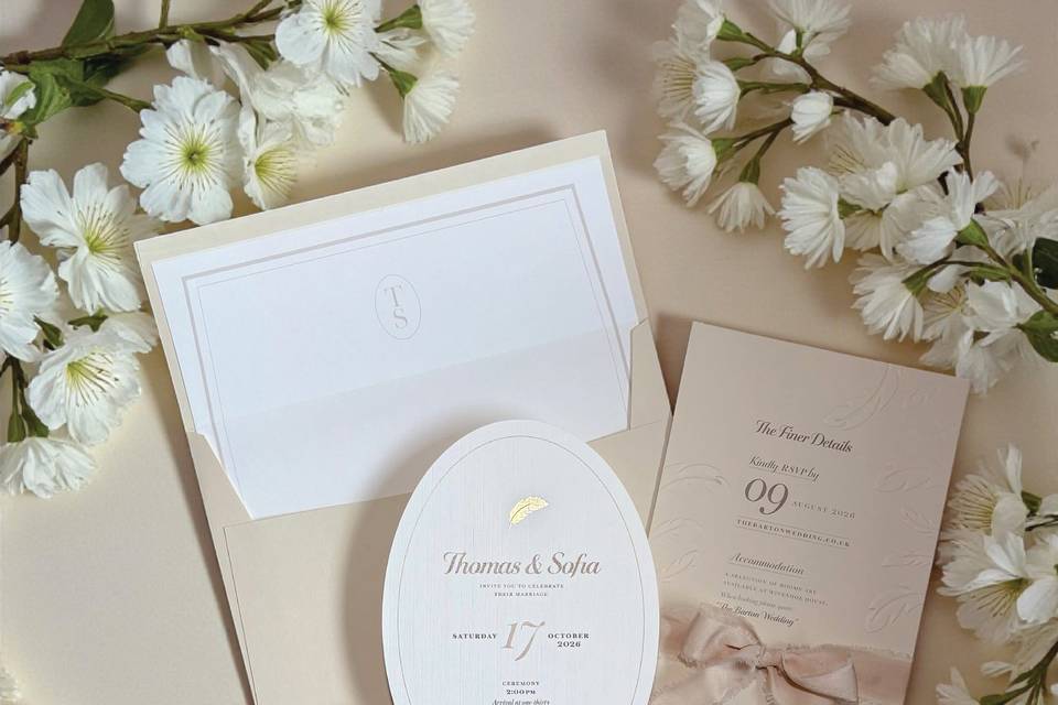 La Plume Invitation Suite