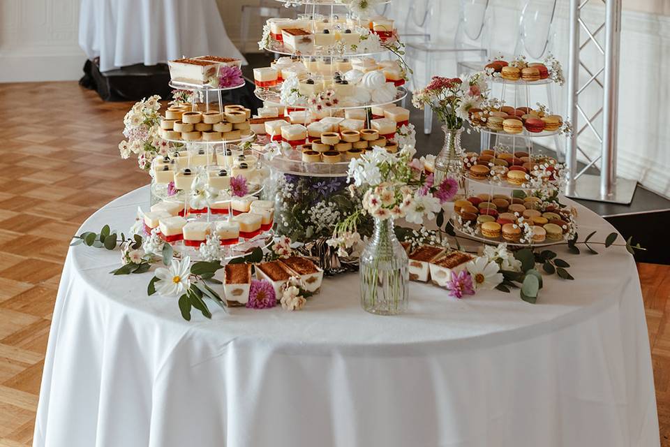 Dessert table