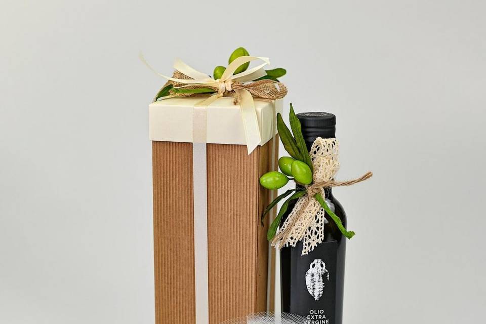 Olive oil as wedding favor
