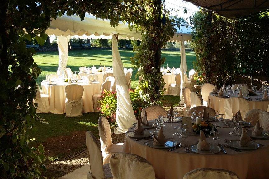 Tables in the gazezo