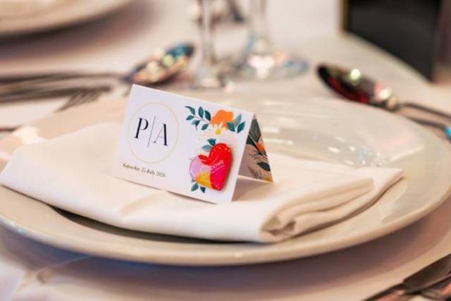 Gold Wedding Favours (Front)