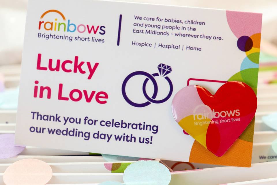 Bronze Wedding Favours (Front)
