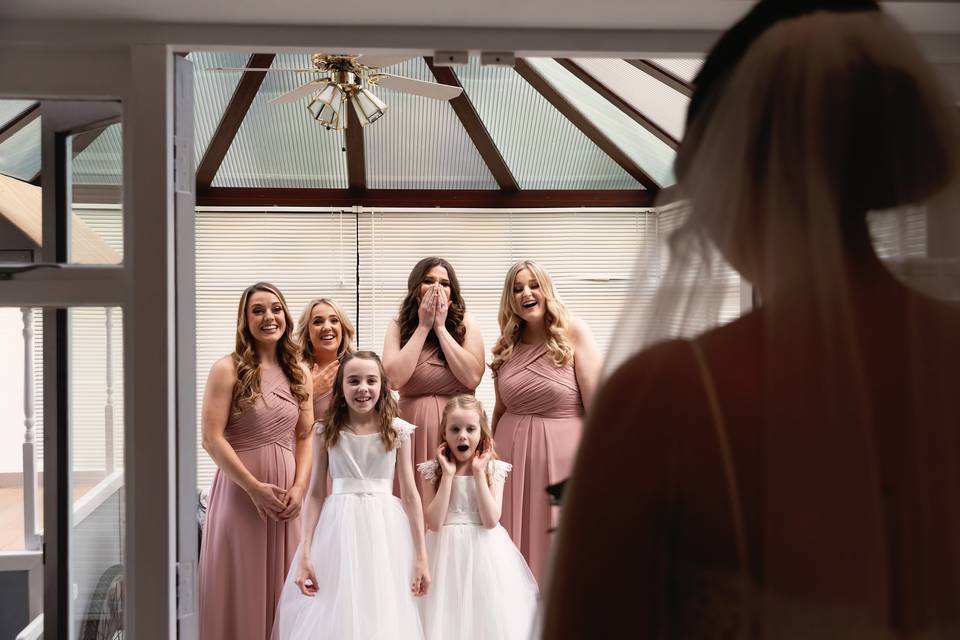 Bridesmaid reaction goals