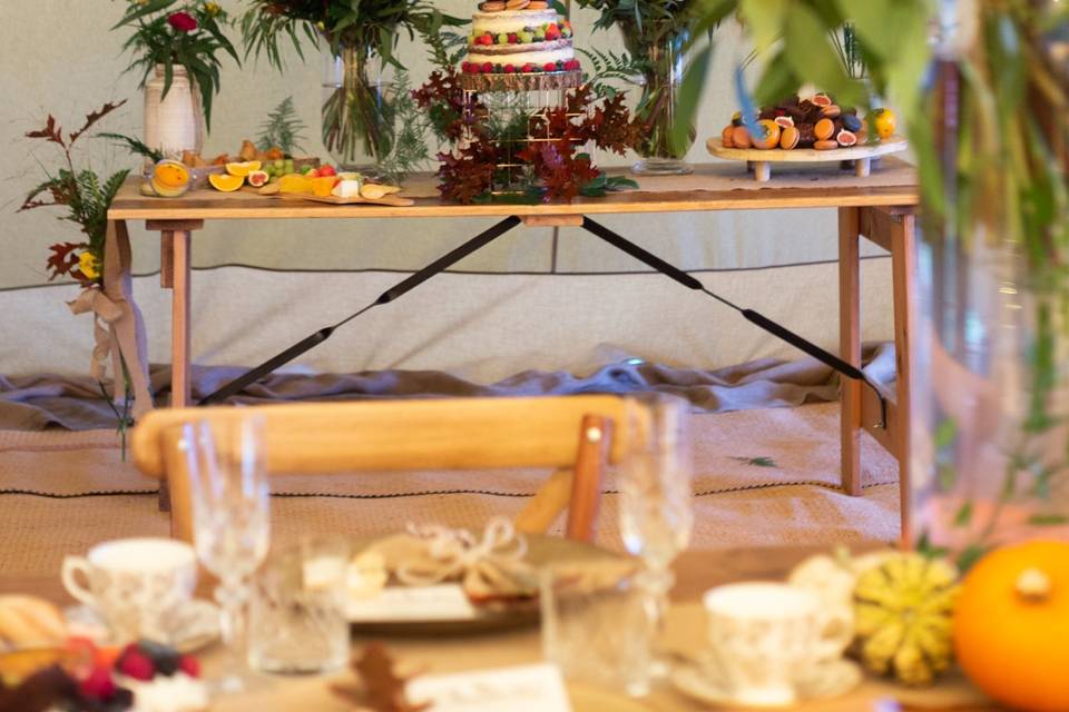 Dessert table