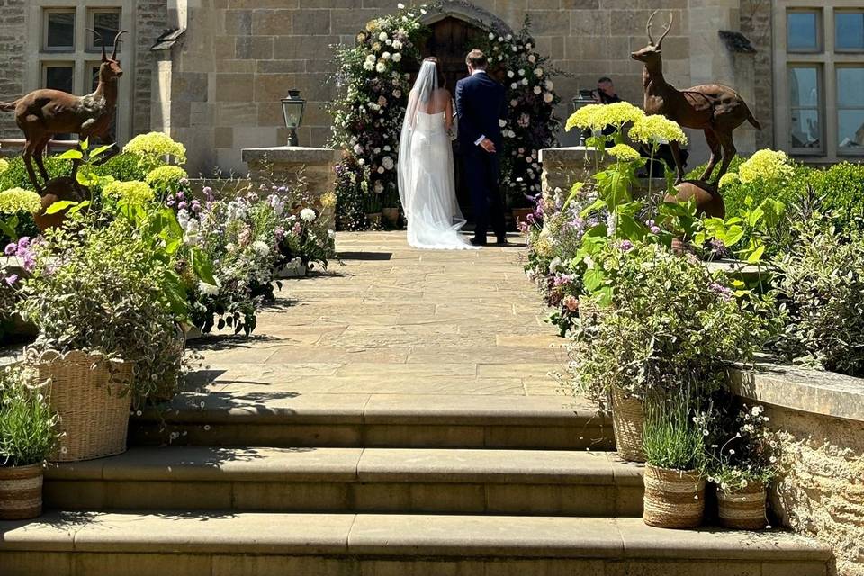 Castle court ceremony