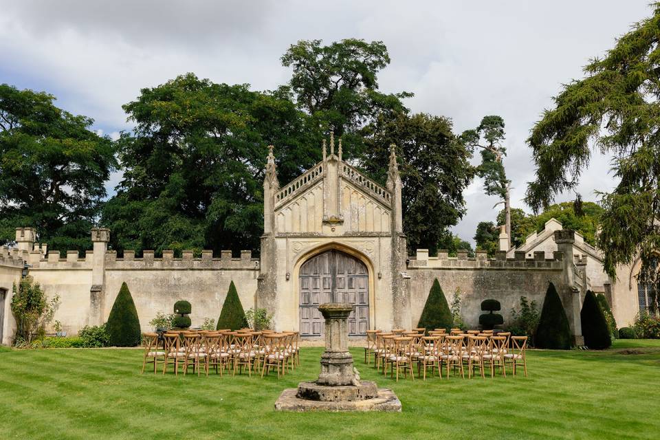 Old chapel ceremony