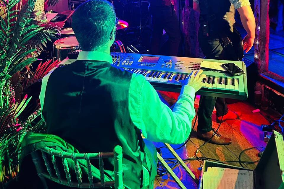 Sneaky peak backstage!